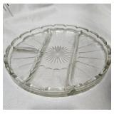 Glass Veggie Serving Dish #1