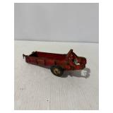 Tru-Scale Red Metal Manure Spreader Farm Implement Toy
