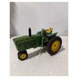 John Deere Green & Yellow Metal Farm Tractor Toy