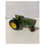 John Deere Green & Yellow Metal Farm Tractor Toy