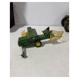 John Deere Green & Yellow Toy Combine Harvester Farm Implement
