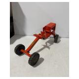 Vintage Toy Road Grader Pressed Steel Construction Vehicle