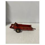 Tru-Scale Red Metal Farm Manure Spreader Implement Toy