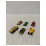 6-Piece Die-Cast Toy Vehicle Lot Hot Wheels, Matchbox & Mattel Cars
