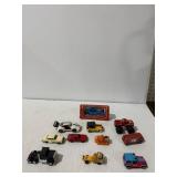 Assorted Die-Cast Toy Cars & Trucks Lot with Cameo Amoco Tanker & Monster Truck