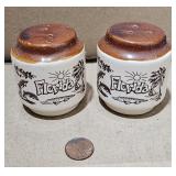 Florida Salt and Pepper Shakers