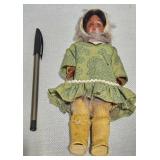 Vintage Native American Doll Figure #2