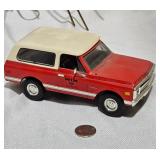 WIX 1969 Chevy K5 Blazer Die Cast Locking Coin Bank with Key