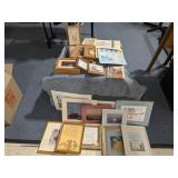 Large Lot Framed Prints & Photos Decor: Size 4x4 through 8x12