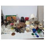 Large Home Decor & Misc. Trinkets Lot