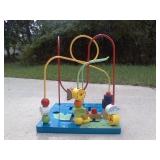 Wooden Bead Maze Activity Center