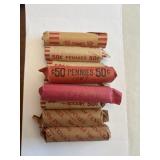 9 Rolls of Pennies