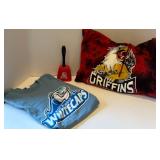 Grand Rapids Griffins Hoodie & West Michigan Whitecaps T Shirt - Size Medium