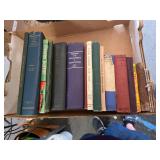 Collection of 21 Antique and Vintage Books of Various Genres
