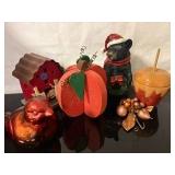Assorted Holiday/Glass Household Knick-Knack Decor
