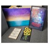 Framed "Stranger Things" Wall Art Poster