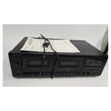 Optimus SCT-7500 Dual Cassette Deck