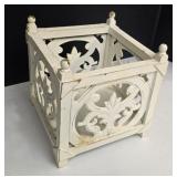 9" Square Wooden Planter