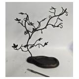 Decorative Metal Jewelry Tree 18" x 18"
