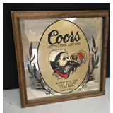 Coors Beer Mirror Sign