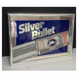 Coors Light Silver Bullet Beer Mirror Sign