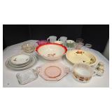 Collection of Vintage Glassware