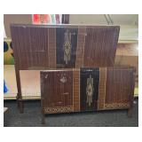 Vintage Bed Foot Board and Head Board