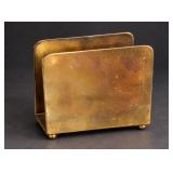 Antique Bradley & Hubbard Brass Letter Holder - Potterville