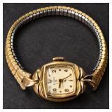 1950s Elgin 19 Jewel 10K Gold Filled Wristwatch - Potterville