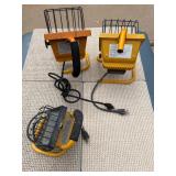 3 Shop / Painting Work Lights - Estate Sales Warehouse (GR)