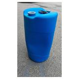 15 Gallon Blue Plastic Tight-Head Drum Container