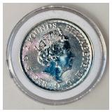 2017 1 oz - .999 Fine Silver Round Elizabeth II