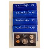 Lot of 4 - 1971 - United States Proof Sets