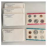 Lot of 4 - 1972 - Uncirculated Coin Set