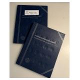Lot of 2 - Canada Small Cents Coin Folders - 92 Coins Total