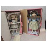 2 Vintage Collectible Porcelain Dolls from Paradise Galleries Treasury Collection