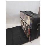 Vintage CaseLogic Soft Side Cassette Case w/ Vintage Cassettes