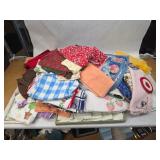 Huge Collection of Vintage Towels, Placemats, and Linens