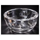 Orrefors Sweden Sven Palmqvist Signed & Numbered Crystal Bowl - Potterville