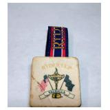2008 Ryder Cup Valhalla Golf Club Collectible Tumbled Marble Bag Tag And Keepsake Memorabilia - Potterville