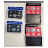1971 / 1972 / 1974 / 1975 - United States Proof Sets