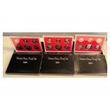 1980 / 1981 / 1982 - United States Proof Sets