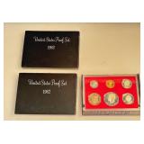Lot of 2 - 1982 - United States Proof Sets