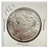 BU 1921 - Morgan Silver Dollar
