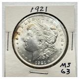 1921 - Morgan Silver Dollar - MS63 (2 of 2)