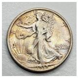 1918 - Walking Liberty - Silver Half Dollar