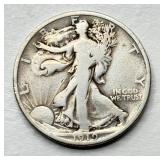 1919 - Walking Liberty - Silver Half Dollar