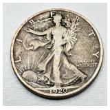 1920 D - Walking Liberty - Silver Half Dollar