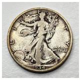 1934 S - Walking Liberty - Silver Half Dollar