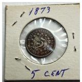 1873 - Shield Nickel